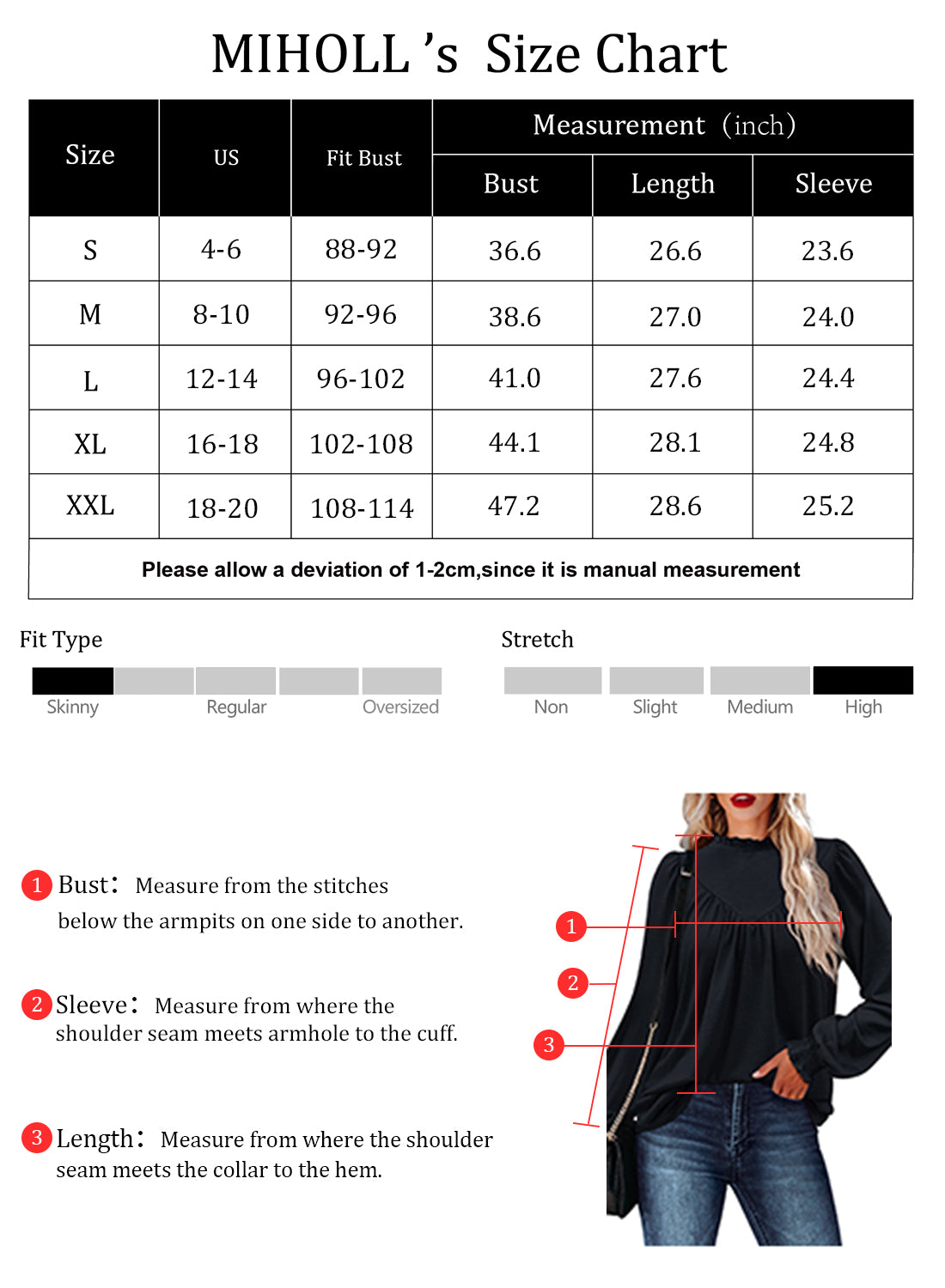 solacol Womens Long Sleeve Tops Business Casual Pants for Women
